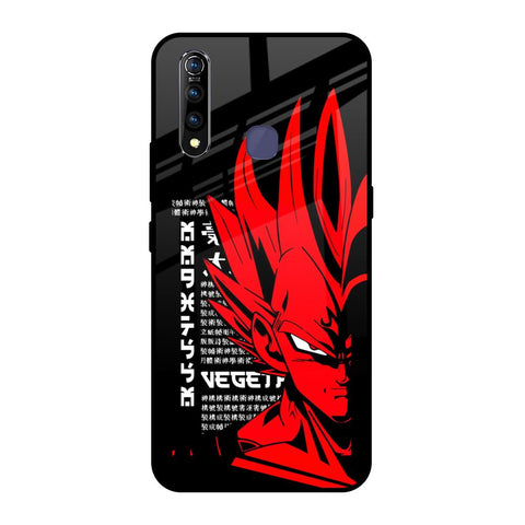 Red Vegeta Glossy Case for Vivo Z1 Pro