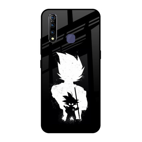 Monochrome Goku Glossy Case for Vivo Z1 Pro