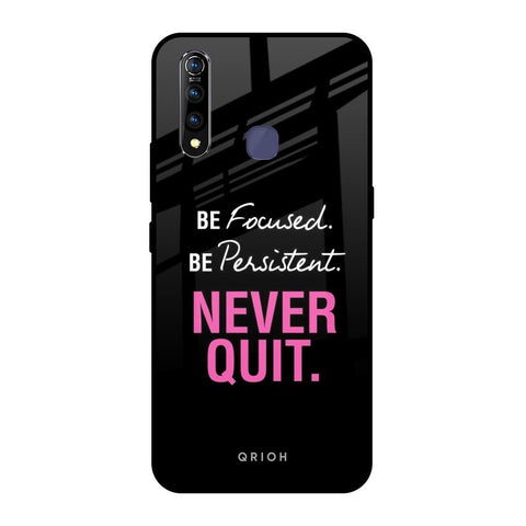 Be Focused Glossy case for Vivo Z1 Pro