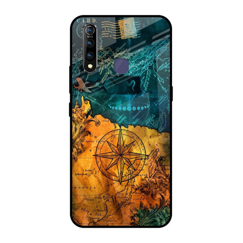 Architecture Map Glossy Case for Vivo Z1 Pro