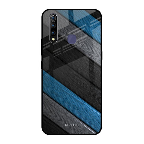 Multicolor Wooden Effect Glossy Case for Vivo Z1 Pro