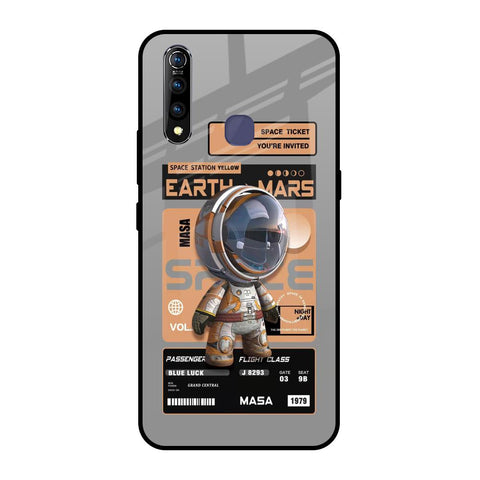 Space Ticket Glossy Case for Vivo Z1 Pro