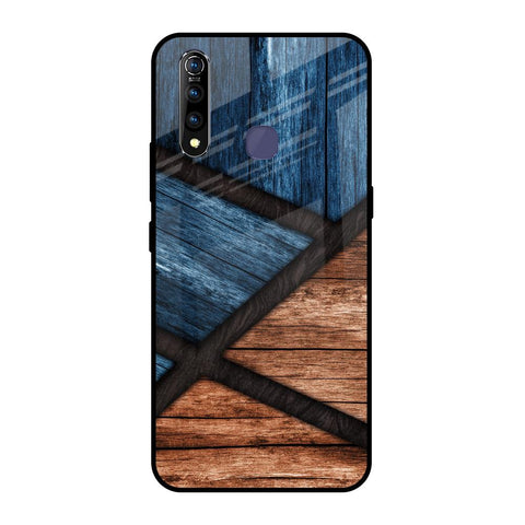 Wooden Tiles Glossy Case for Vivo Z1 Pro