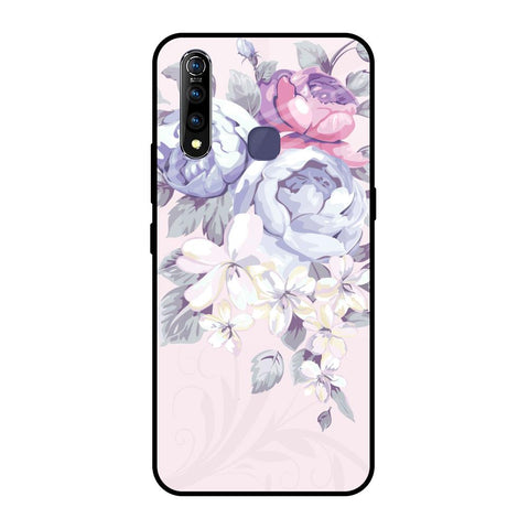 Elegant Floral Glossy case for Vivo Z1 Pro