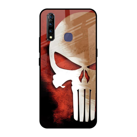Red Skull Glossy Case for Vivo Z1 Pro