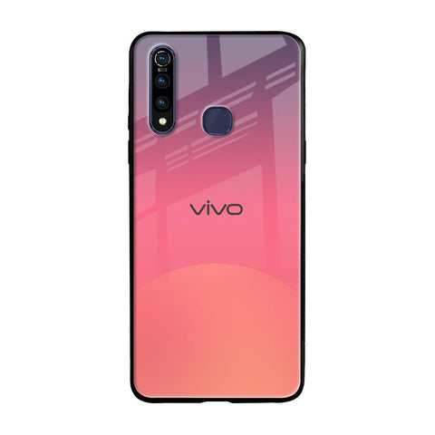 Sunset Orange Glossy Case for Vivo Z1 Pro