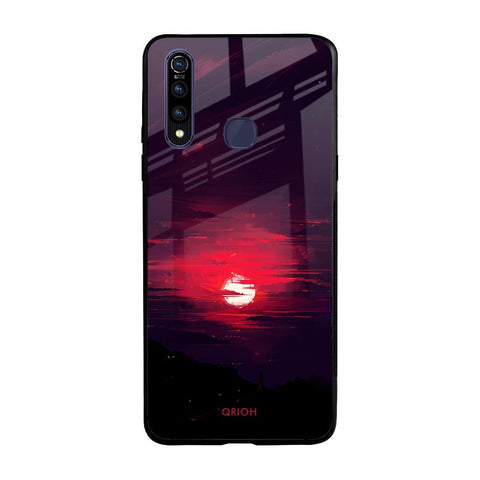 Morning Red Sky Glossy Case For Vivo Z1 Pro