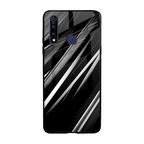 Black & Grey Gradient Glossy Case For Vivo Z1 Pro