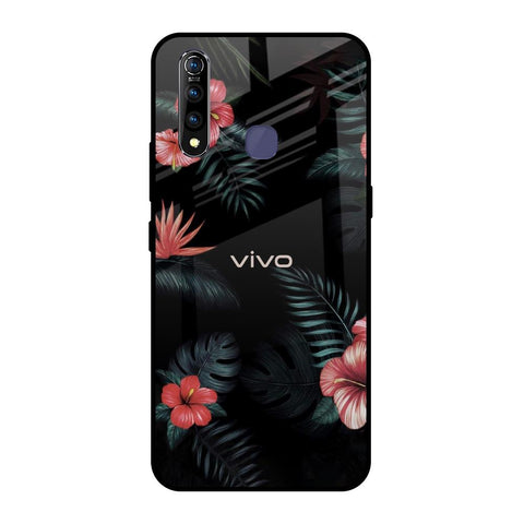 Tropical Art Flower Glossy Case for Vivo Z1 Pro