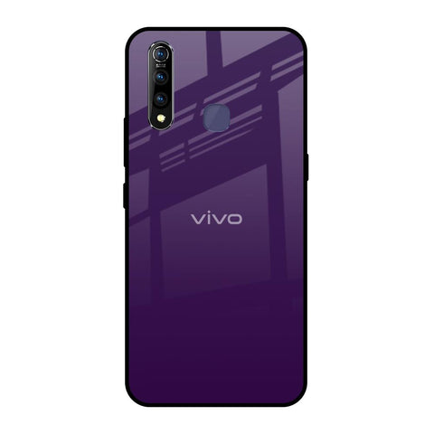 Dark Purple Glossy Case for Vivo Z1 Pro