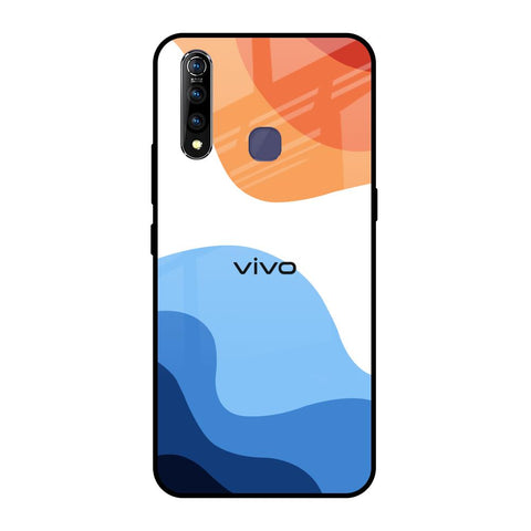 Wavy Color Pattern Glossy Case for Vivo Z1 Pro
