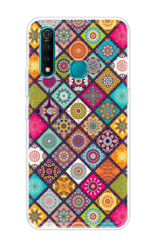 Multicolor Mandala Soft Cover for Vivo Z1 Pro