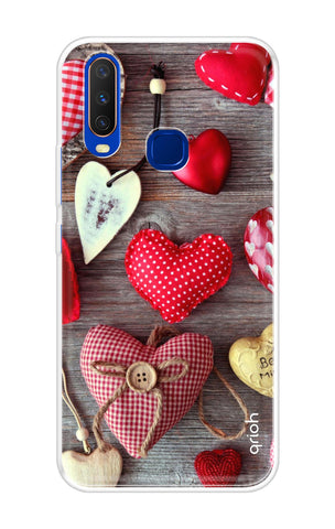 Valentine Hearts Soft Cover for Vivo Y12
