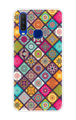 Multicolor Mandala Soft Cover for Vivo Y12