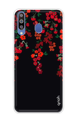 Floral Deco Soft Cover For Samsung Galaxy A60