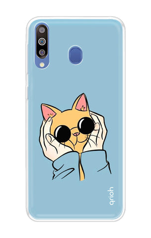 Attitude Cat Soft Cover for Samsung Galaxy A60