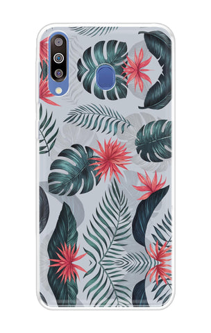 Retro Floral Leaf Soft Cover for Samsung Galaxy A60