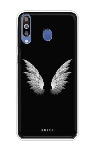 White Angel Wings Soft Cover for Samsung Galaxy A60