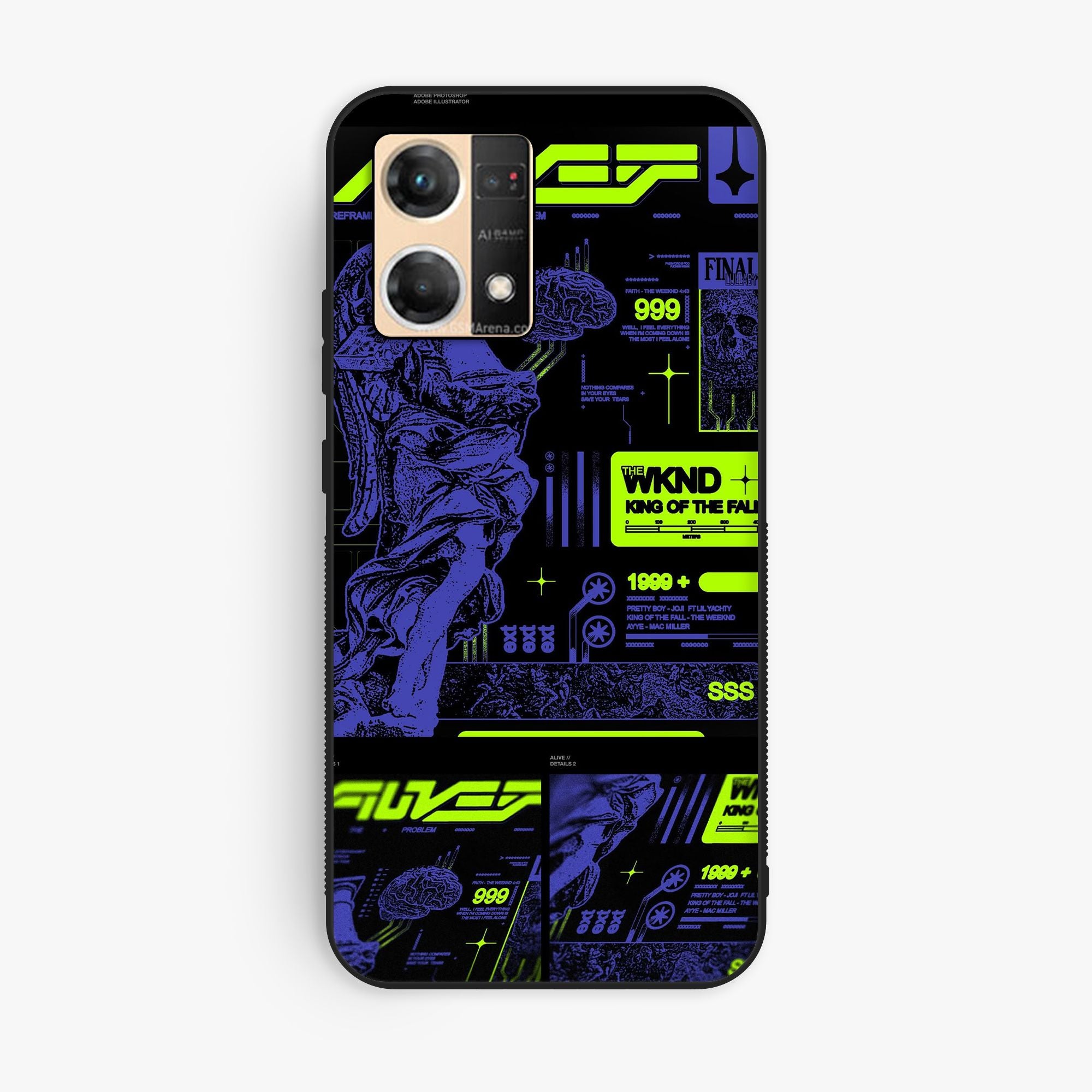 Oppo Reno 7 - Wallpaper 084 - Premium Printed Glossy Phone Case