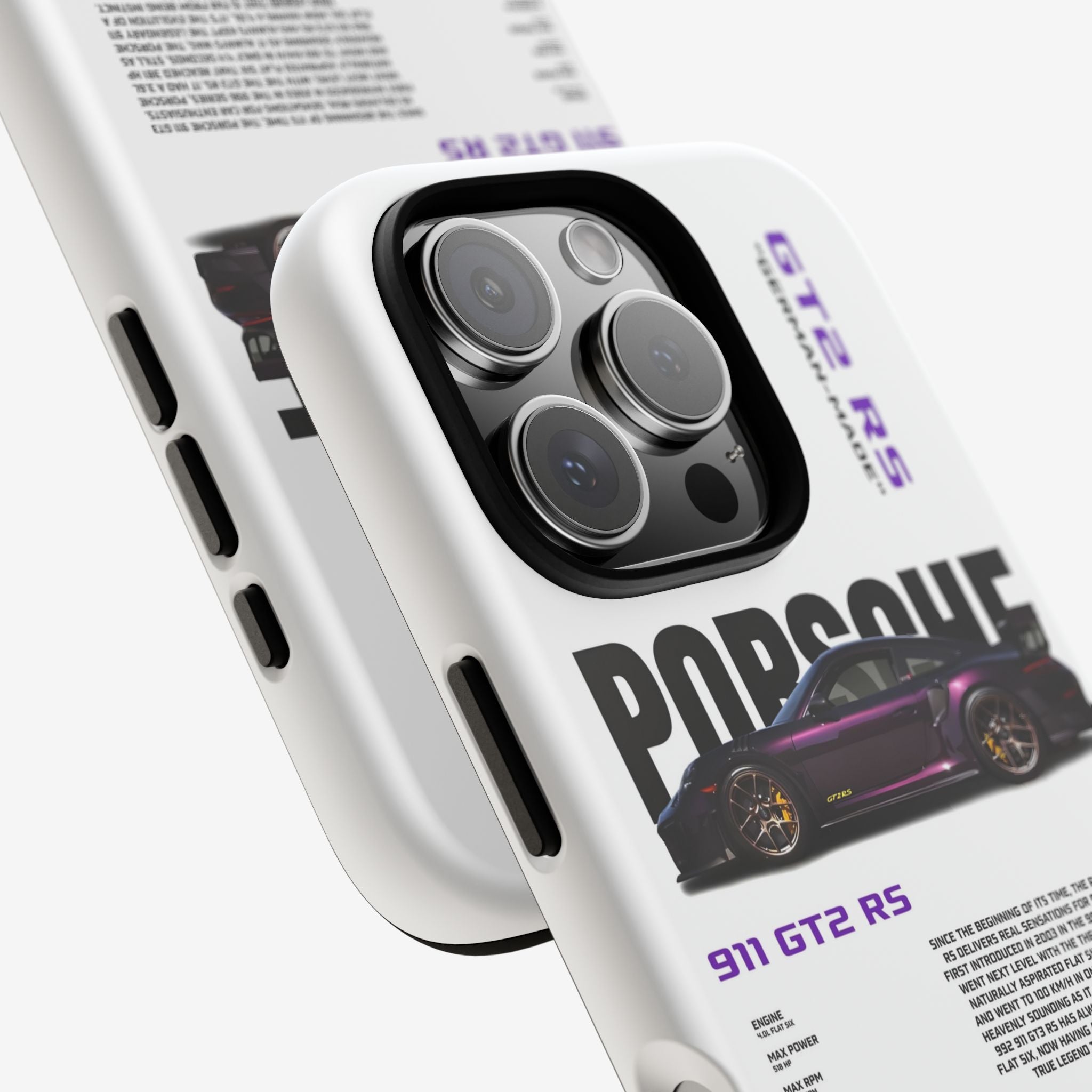 Violet Velocity Tough Case  Available For All iPhone Models