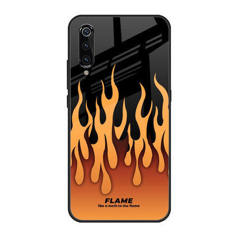 Fire Flame Glossy Case for Xiaomi Mi A3