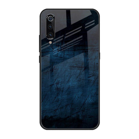 Dark Blue Grunge Glossy Case for Xiaomi Mi A3