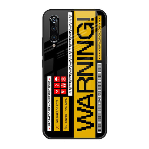 Aircraft Warning Glossy Case for Xiaomi Mi A3