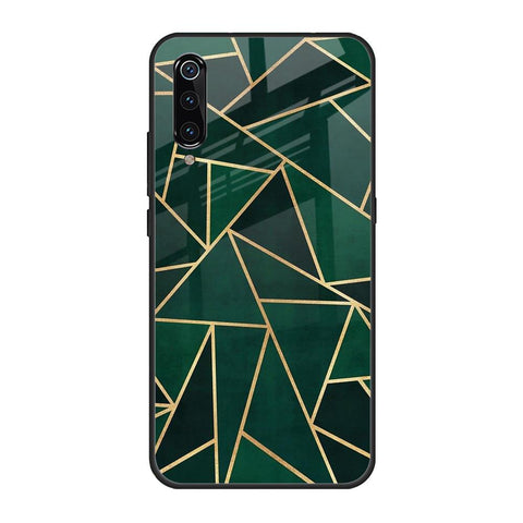 Abstract Green Glossy Case For Xiaomi Mi A3