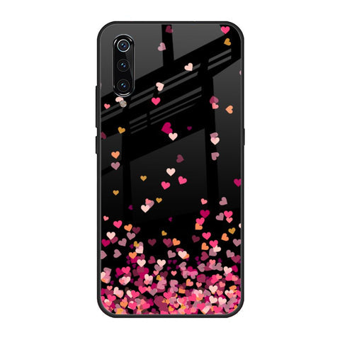 Heart Rain Fall Glossy Case For Xiaomi Mi A3