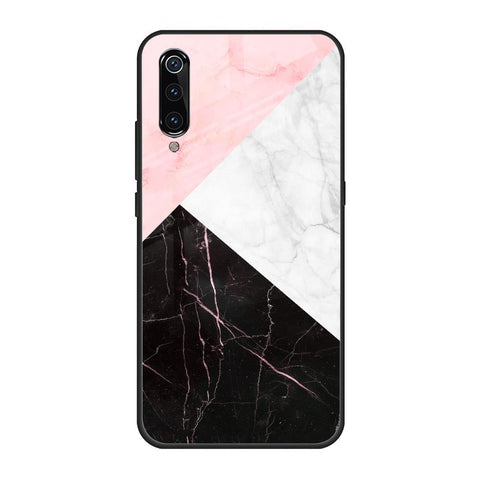 Marble Collage Art Glossy Case For Xiaomi Mi A3