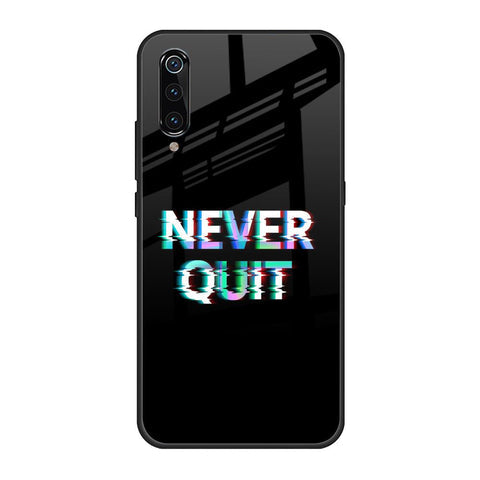 Never Quit Glossy Case For Xiaomi Mi A3