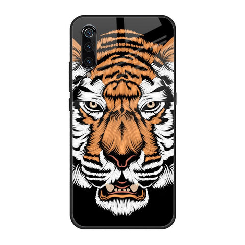 Angry Tiger Glossy Case For Xiaomi Mi A3