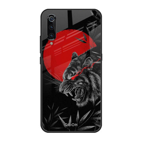 Red Moon Tiger Glossy Case for Xiaomi Mi A3
