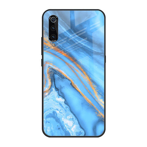 Vibrant Blue Marble Glossy Case for Xiaomi Mi A3