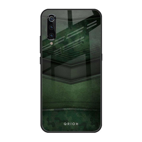 Green Leather Glossy Case for Xiaomi Mi A3