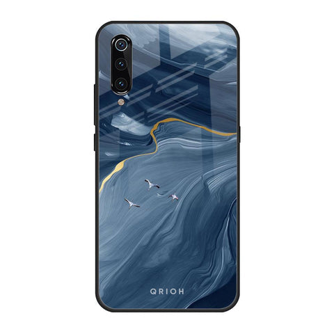 Deep Ocean Marble Glossy Case for Xiaomi Mi A3