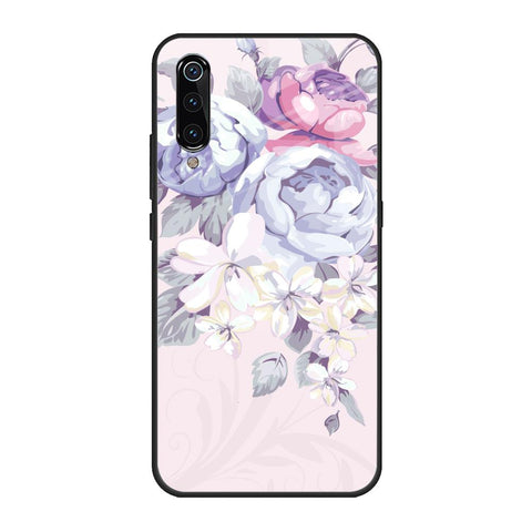 Elegant Floral Glossy case for Xiaomi Mi A3