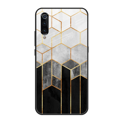 Tricolor Pattern Glossy Case for Xiaomi Mi A3