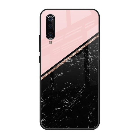 Marble Texture Pink Glossy Case For Xiaomi Mi A3