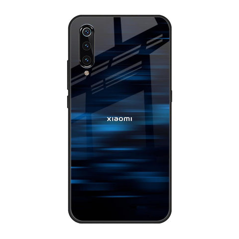 Blue Rough Abstract Glossy Case for Xiaomi Mi A3