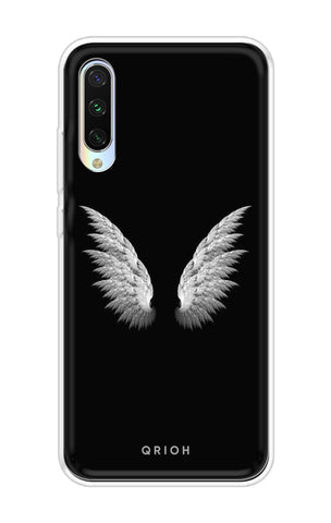 White Angel Wings Soft Cover for Xiaomi Mi CC9