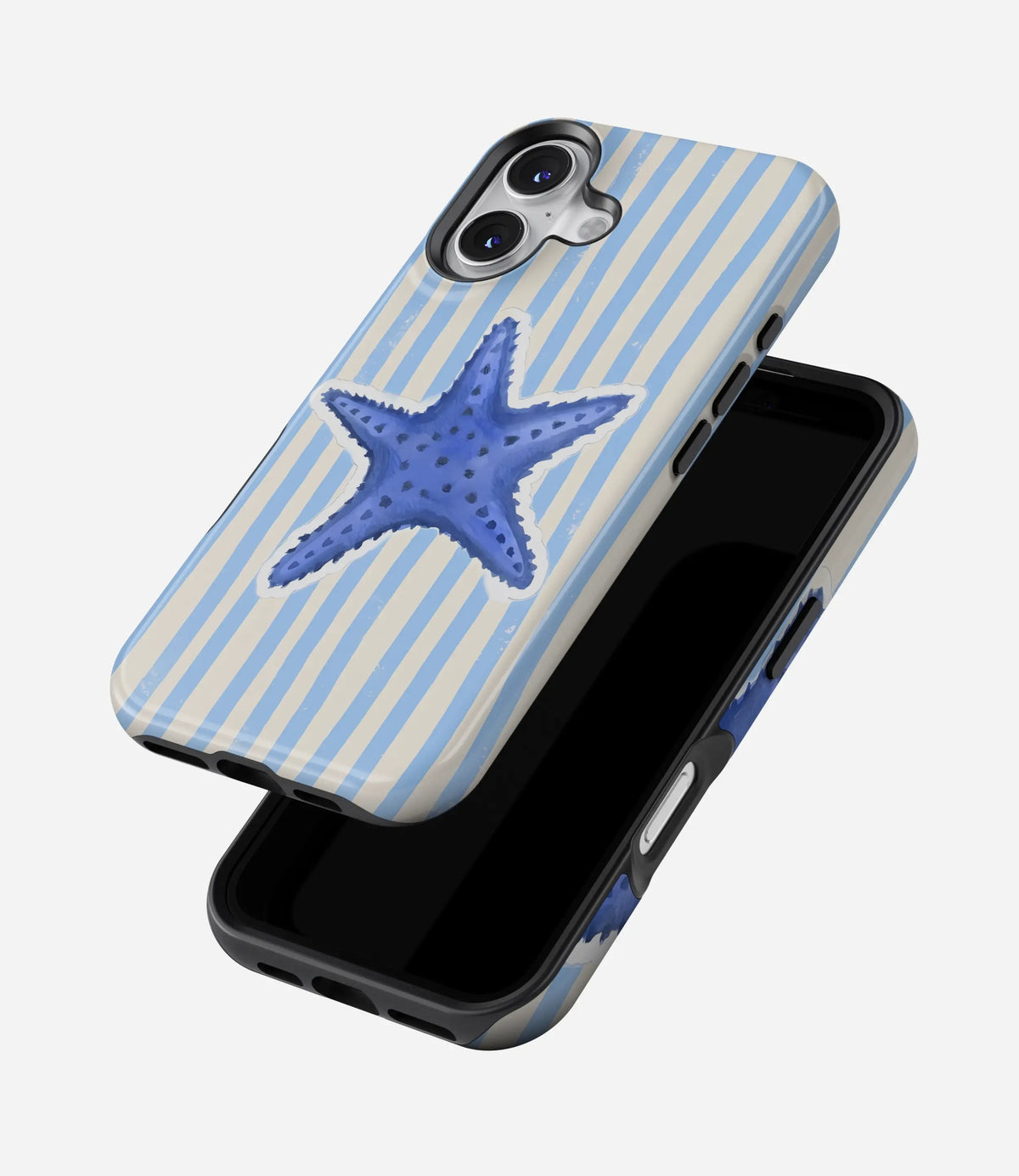 Coastal Starfish Premium Tough Shining Phone Case (Double Layer) Available For All iPhone Models