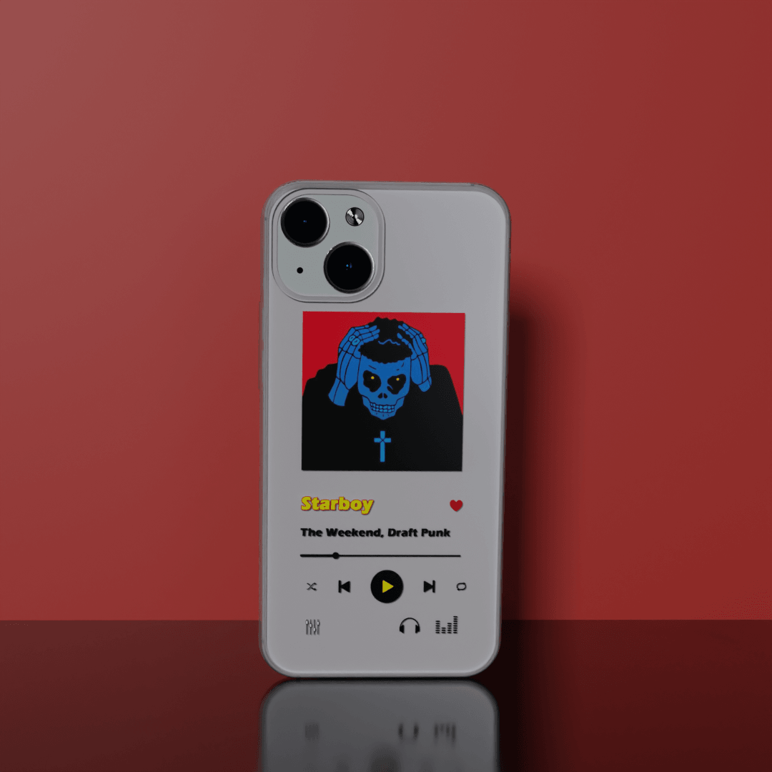 Draft Punk - Soft Transparent Silicon Case Acrylic (Anti Yellow)