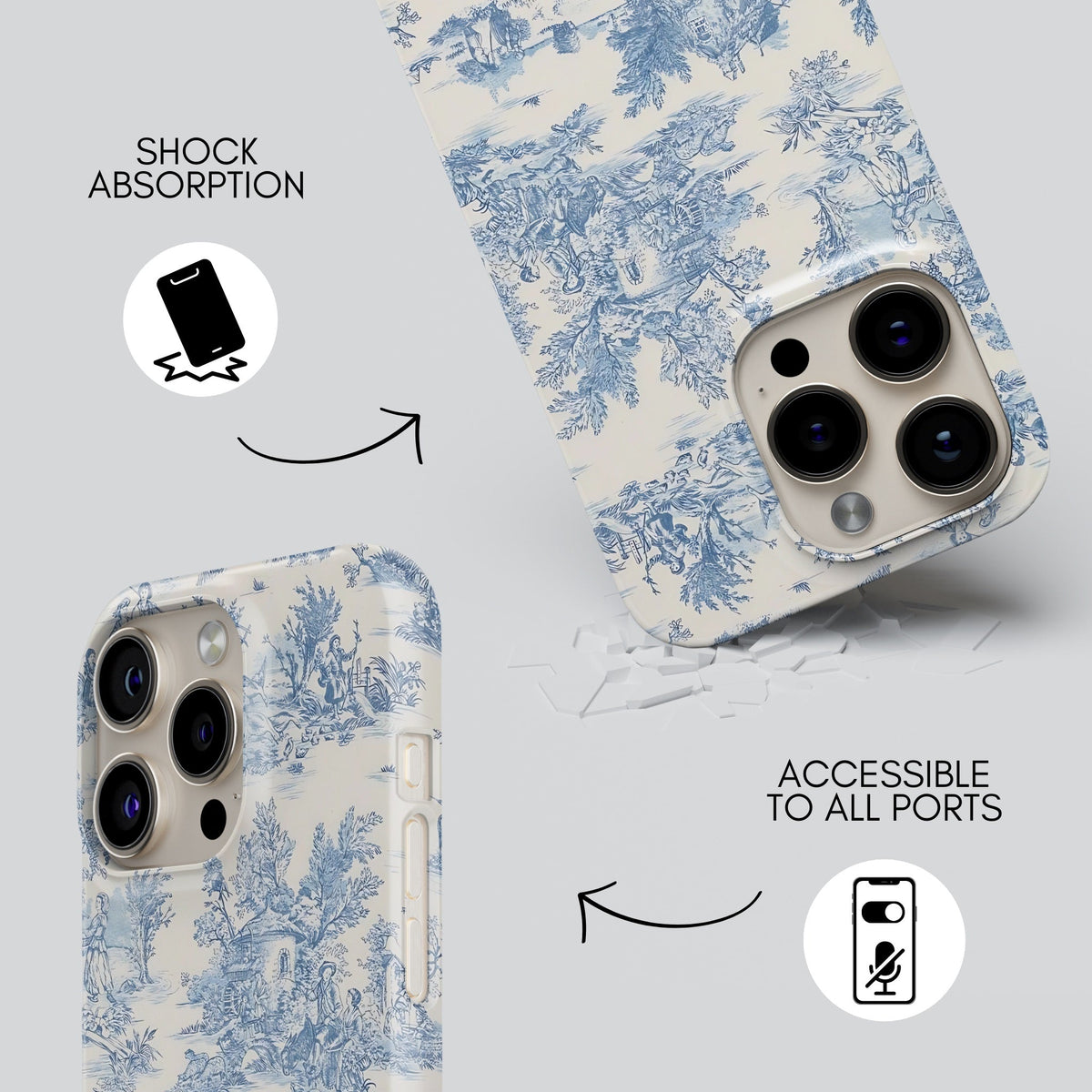 Carmen Premium Tough Shining Phone Case (Double Layer) Available For All iPhone Models