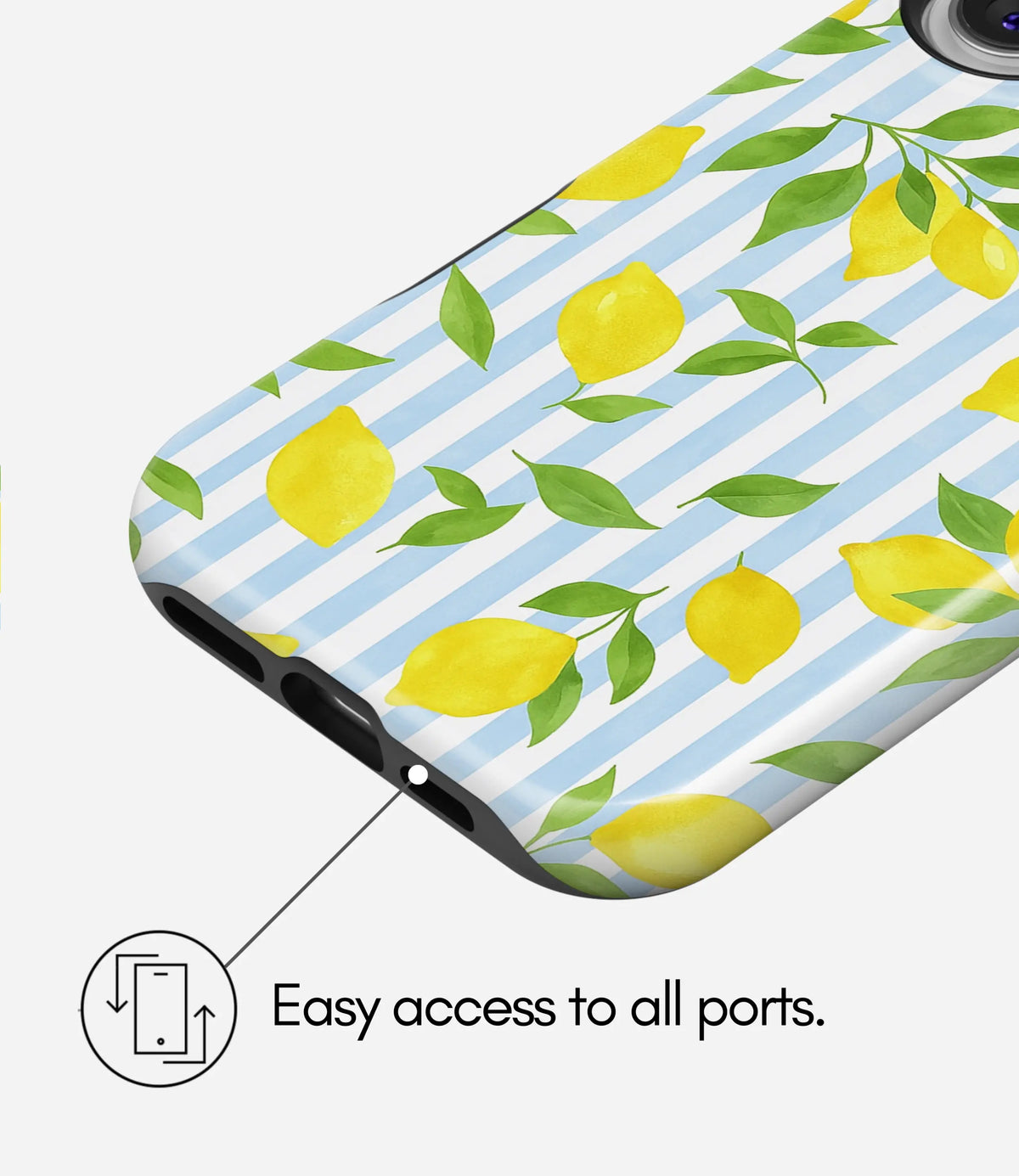 Lemonade Dreams Premium Tough Shining Phone Case (Double Layer) Available For All iPhone Models