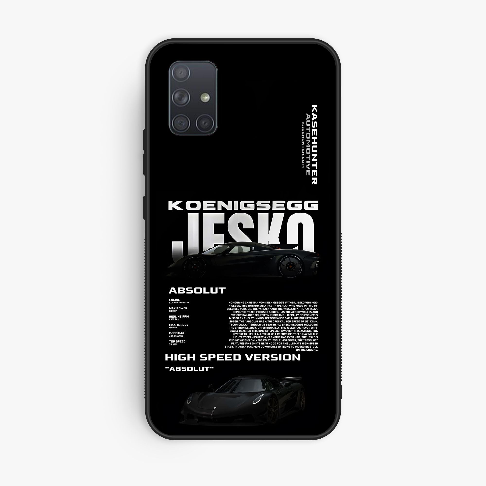 Samsung Galaxy A71 - Wallpaper 169 - Premium Printed Glossy Phone Case