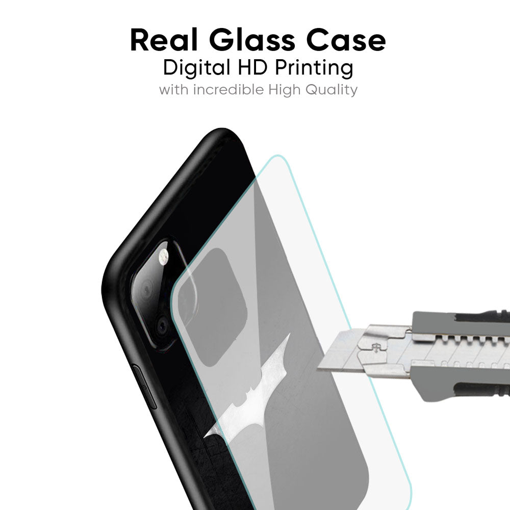 Super Hero Logo Glass Case for iPhone 17 Pro Max