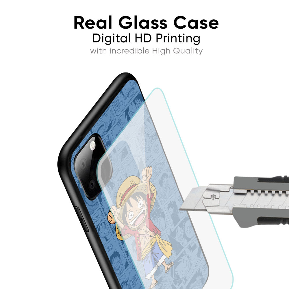Chubby Anime Glass Case for iPhone 17 Pro Max