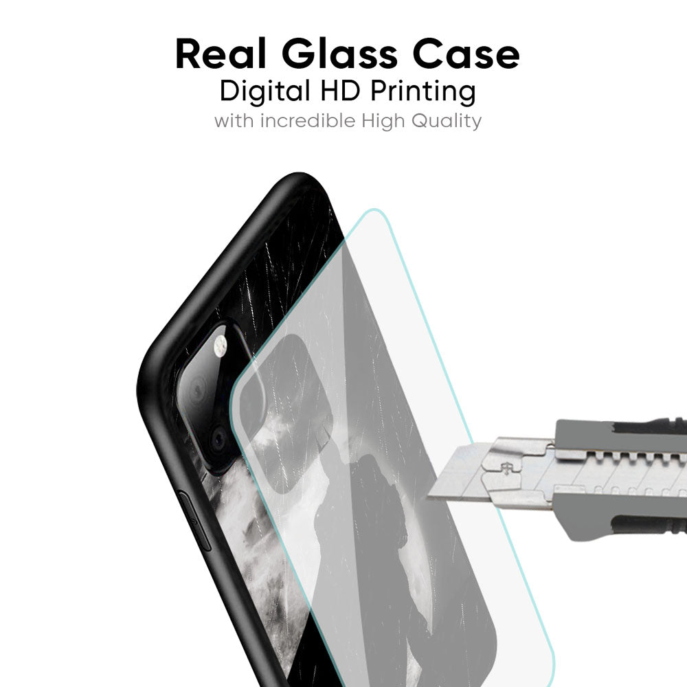 Dark Warrior Hero Glass Case for iPhone 17 Pro Max
