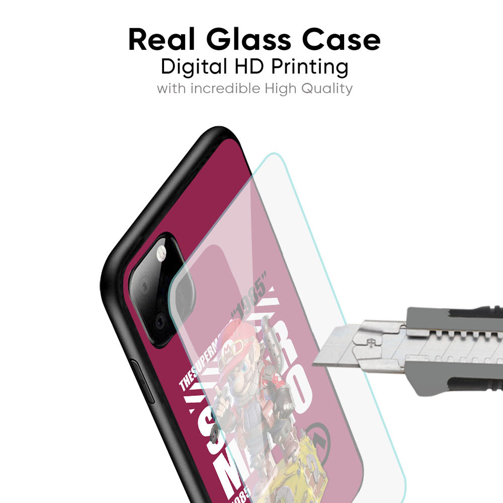 Gangster Hero Glass Case for iPhone 17 Pro Max